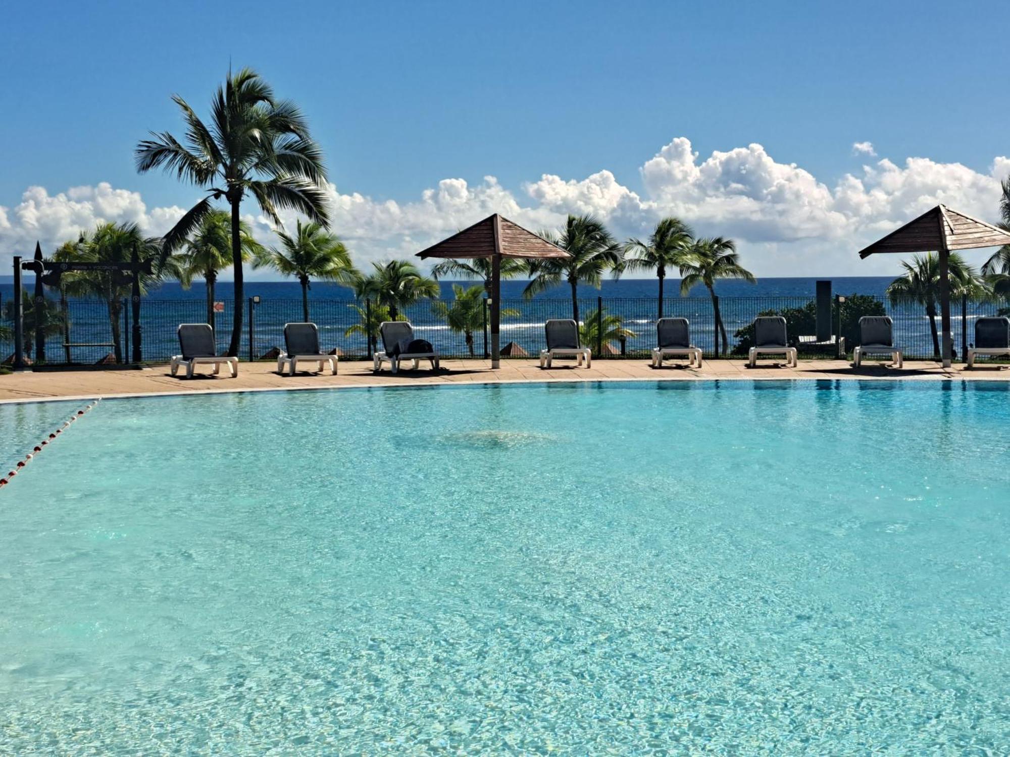 Grand Studio Vue Mer Exceptionnelle, Piscines, Plages. Sainte-Anne  Bagian luar foto